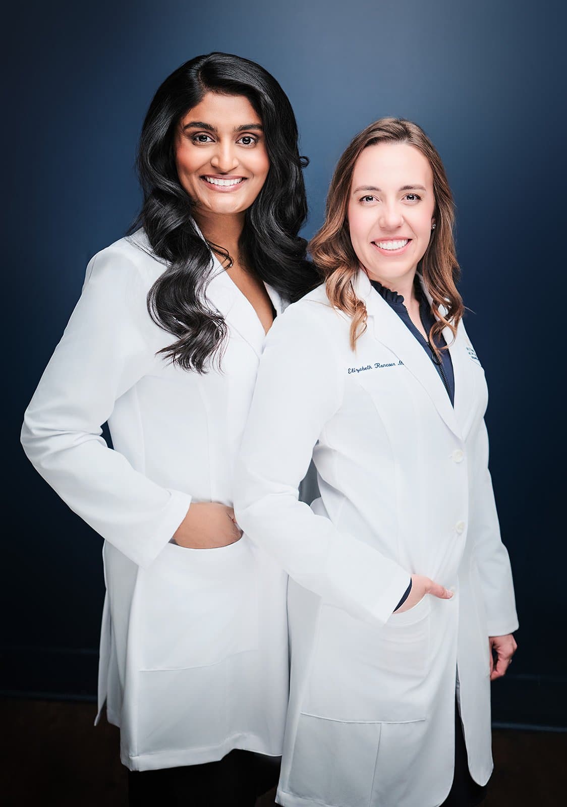 Physician team portrait showcasing healthcare photography by Henry David Photography