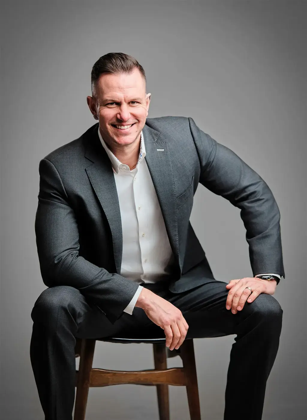 Executive corporate headshot of Todd Staley by Henry David Photography